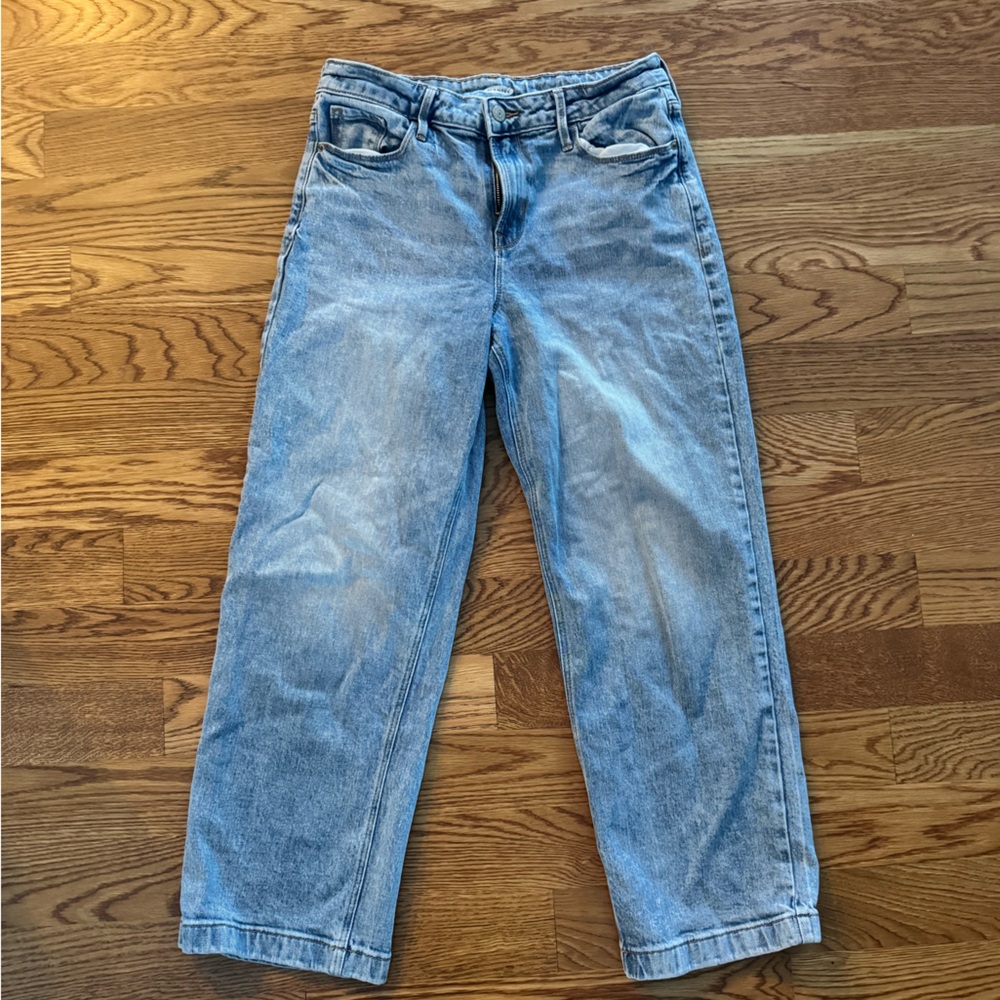Old Navy Women's Relaxed Jeans - Light Blue